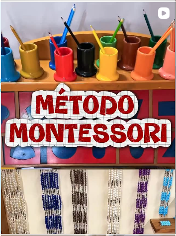 Post de 26 de Março de 2026: método Montessori