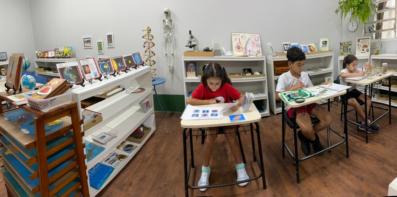 Espaço pedagógico da Escola Pró-Saber