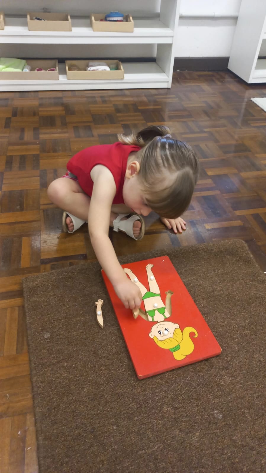 Exploração no berçário